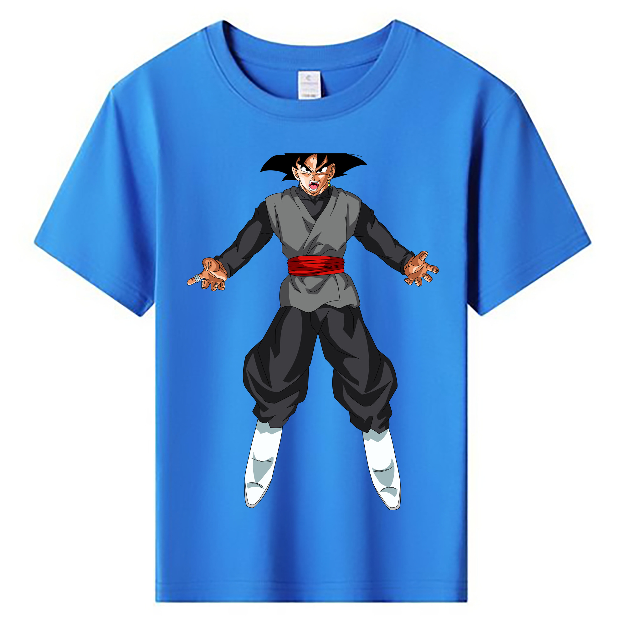 （画像用） ドラゴンボール ベジータ四世（Bejīta Yonsei）DRAGON BALL Vegeta IV 綿100％キッズTシャツ（フロントプリント）